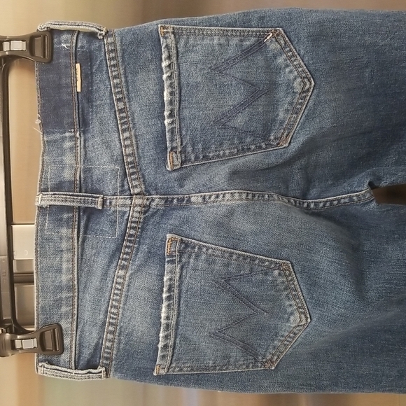 💕MOTHER SUPERIOR💕 High Waisted Rider Skimp Jeans ~ Cowboys Don't Cry 25 NWOT - Picture 13 of 16